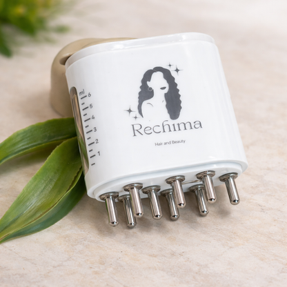 RECHIMA ELECTRIC  2-IN 1 RED LIGHT AND HAIR GROWTH OIL APPLICATOR DEVICE