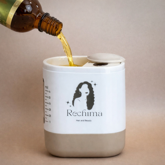 RECHIMA ELECTRIC  2-IN 1 RED LIGHT AND HAIR GROWTH OIL APPLICATOR DEVICE